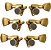 Tarraxas Gotoh Com Trava Magnum Lock Sg301-04 Mgt 3x3 Gold - Imagem 5
