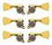 Tarraxas Gotoh Guitarra Sg381 04 Mgt 3x3 Gold Made In Japan - Imagem 1