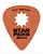 Kit Palhetas Cleartone Star Picks #30022 .60mm Orange C/12 - Imagem 1