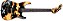 GUITARRA ESP LTD GEORGE LYNCH DESERT EAGLE - BLACK W/ GRAPHIC - Imagem 1