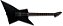 GUITARRA ESP LTD EX BLACK METAL - SATIN - COM CASE - Imagem 1