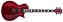 GUITARRA ESP LTD EC-1000 QM - SEE THRU BLACK CHERRY - COM CASE - FISHMAN - Imagem 1