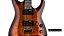 GUITARRA ESP LTD LH101FM DARK BROWN SUNBURST - Imagem 3