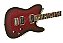 GUITARRA FENDER CUSTOM TELECASTER FMT HH BLACK CHERRY BURST - Imagem 5