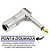 Kit 10 Plug P10 Mono 90graus Conector Metálico Ponta Dourada - Imagem 4