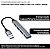 Cabo Hub 4 X 1 Plug Usb Tipo-c Para 3 Usb 2.0 E 1 Usb 3.0 - Imagem 6
