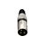 Kit 10 Plug Conector Xlr Cannon Macho Femea Corpo Metalico - Imagem 4