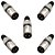 Kit 5 Plug Conector Xlr Cannon Macho Corpo Metalico - Imagem 1