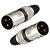 Plug Conector Xlr Cannon Macho Corpo Metalico - Imagem 6