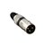 Plug Conector Xlr Cannon Macho Corpo Metalico - Imagem 4