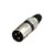 Kit 2 Plug Conector Xlr Cannon Macho Femea Corpo Metalico - Imagem 4