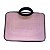 Maleta Pasta Capa Case Rosa Para Notebook 15,6 Polegadas - Imagem 4