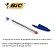 Caneta Para Escritório Bic Cristal Azul Caixa Com 50 Unidades - Imagem 4