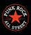 CAMISETA PUNK ROCK PRETA - RED STAR - Imagem 1