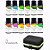 Kit 12 Óleos Essenciais 10ml + Estojo - Imagem 1