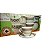 Jogo 6 Xicaras De Porcelana Com Pires Filipinas 170ml - Imagem 2