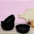Kit 6 Tigelas Cumbuca Bowl Multiuso Plástico Preto 17,5cm - Imagem 5