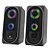 Caixa de Som Multimídia Gamer Black Hawk RGB - Fortrek - Imagem 1