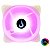 Kit Cooler FAN Rise Mode 3x120mm RGB Branco - RM-CF-02-RGB - Imagem 4