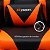 Cadeira Gamer Ktrok ProSeat Giratória Retrátil - Laranja - Imagem 6