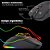 Kit Mouse Gamer Hibrido RGB Sem Fio Mousepad Grande Com Led - Imagem 7
