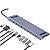 Dock Station Usb Tipo C 11 em 1 Multifunção Byl-2003 NT - Imagem 5