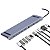 Dock Station Usb Tipo C 11 em 1 Multifunção Byl-2003 NT - Imagem 1