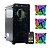Gabinete Gamer Ktrok Com Lateral de Vidro e Kit Fan RGB - Imagem 1