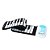 Teclado Piano Silicone Flexível Eletrônico Musical Digital - Imagem 1
