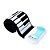 Teclado Piano Silicone Flexível Eletrônico Musical Digital - Imagem 2