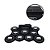 Bateria Eletrônica 6 Drums 5 Metal Silicone Portátil C Pedal - Imagem 3