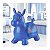 Cavalinho de Brinquedo Upa Upa Azul com Som - Imagem 4