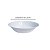 Saladeira Tigela em Melamina Redonda Branca 25cm 3010SB - Imagem 2
