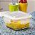 Conjunto 3 Pote Vidro Hermético 3 Tamanho Marmita Kit Quadra - Imagem 6