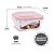 Conjunto 3 Pote Vidro Hermético 3 Tamanho Marmita Kit Quadra - Imagem 3