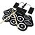 Kit Bateria eletrônica 6 Drums 5 Metal Portátil Caixa de Som - Imagem 3