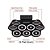 Kit Bateria eletrônica 6 Drums 5 Metal Portátil Caixa de Som - Imagem 6
