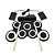 Bateria Eletrônica 5 Drums 4 Metal Portátil e Caixa de Som - Imagem 4
