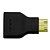 Adaptador mini hdmi p/ hdmi ac620 Pixxo-o adac620ppb - Imagem 1