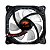 Fan Gamer G-fire com led Vermelho 120mm ew2252egex - Imagem 2