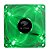 Fan Gamer G-fire 80mm com led Verde ew0408n - Imagem 1