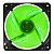 Fan Gamer G-fire 120mm Verde ew1512n - Imagem 1