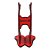 Suporte de headset redragon holder preto e Vermelho - hh1001 - Imagem 7