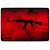 Mouse Pad Gamer Rise Mode Ak47 Red Grande Borda Costurada (420x290mm) - RG-MP-05-AKR - Imagem 1