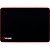 Mouse Pad Gamer Rise Mode Zero Vermelho Grande Borda Costurada (420x290mm) - RG-MP-05-ZR - Imagem 2