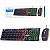 Kit Gamer Headset Mouse Teclado semi-mecânico com Led - Imagem 2