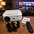 Projetor Smart Multimídia Branco 4K Sem Fio Android 5G Laser Espelhamento Exbom - Imagem 4