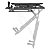 Suporte Smart de Teto Articulado para TV 43" a 86" com Controle BLUECASE - Imagem 5