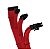 Cabo Sleeved Gamer Rise Mode Kit com 4 Full Red Vermelho Rm-Sl-Fr - Imagem 2
