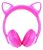 Fone de Ouvido Bluetooth de Gatinho - Pink - Imagem 1